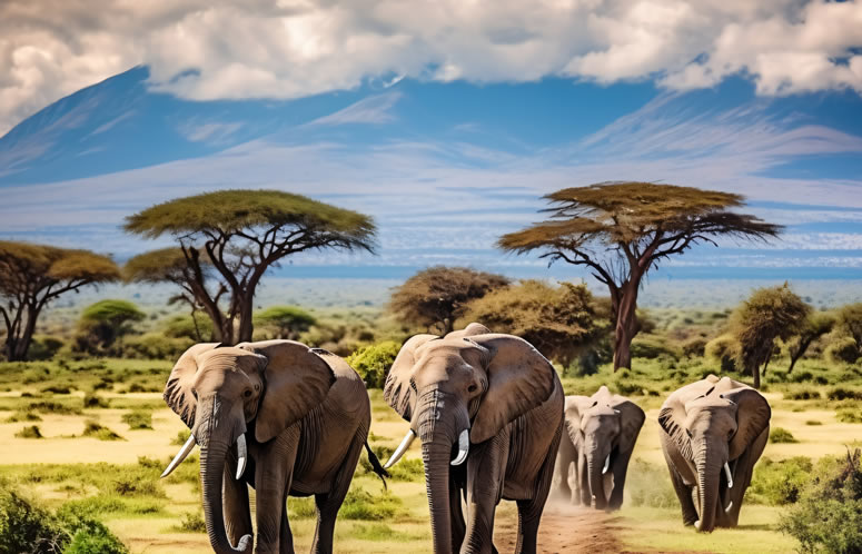 5 Days Amboseli Tsavo West and Tsavo East Safari