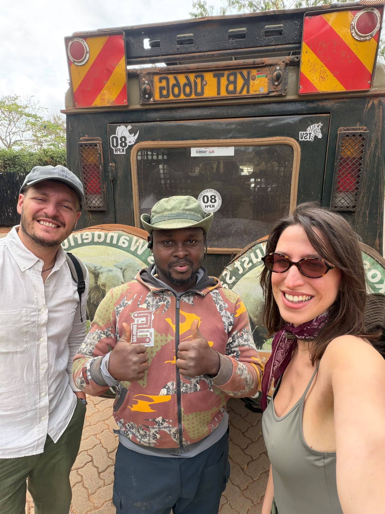 Guests with an experienced safari tour leader